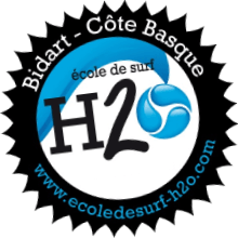 École de surf H2O Bidart